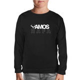 Tennis - Vamos Rafa Black Kids Sweatshirt