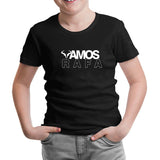 Tennis - Vamos Rafa Black Kids Tshirt
