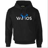 Tennis - Vamos Black Men's Zipperless Hoodie