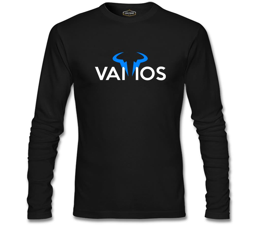 Tennis - Vamos Black Men's Sweatshirt