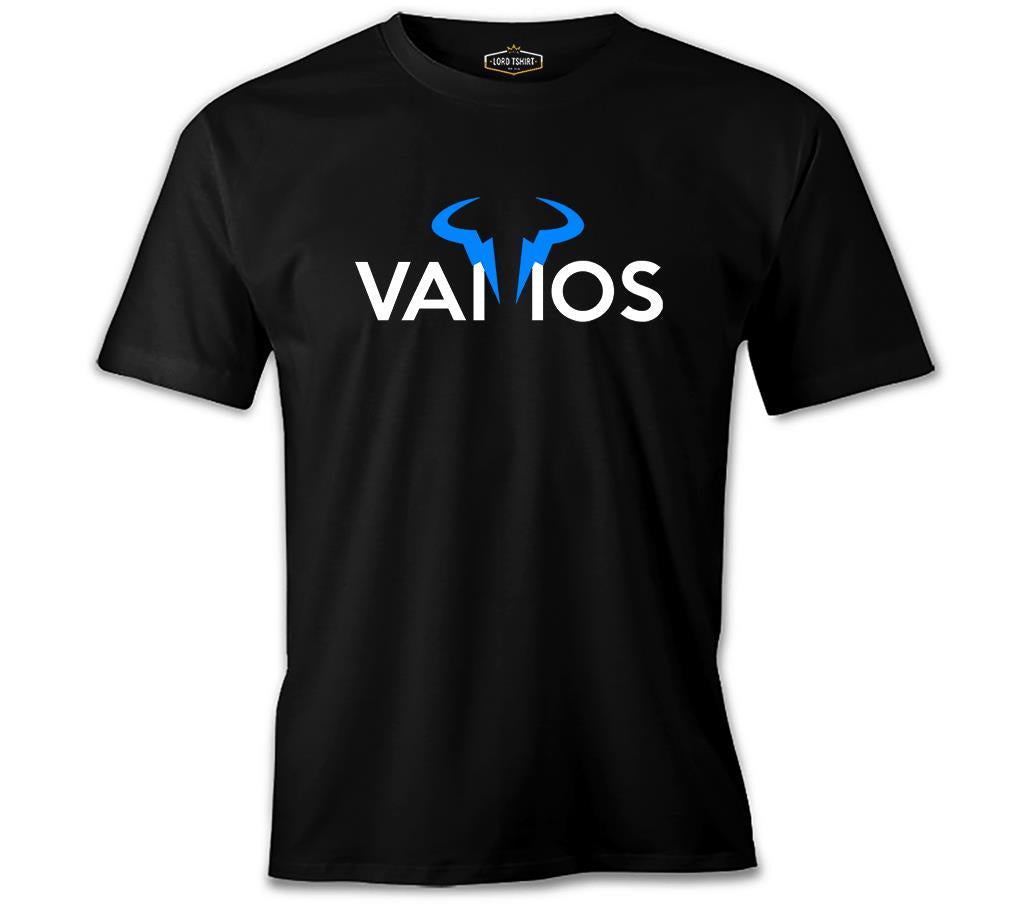 Tenis - Vamos Siyah Erkek Tshirt