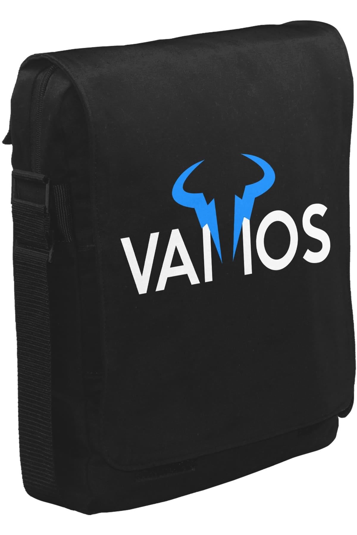 Tenis - Vamos Unisex Siyah Postacı Çanta