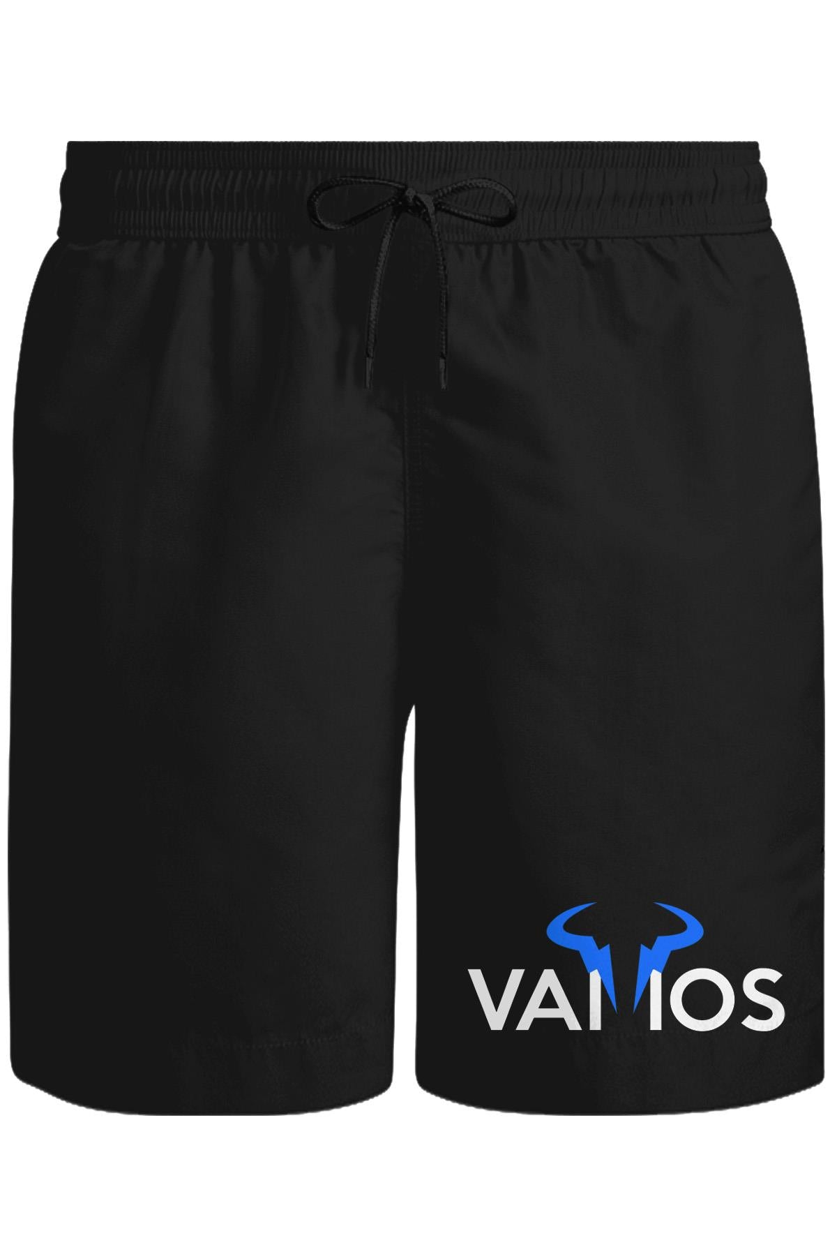 Tennis - Vamos Unisex Black Shorts