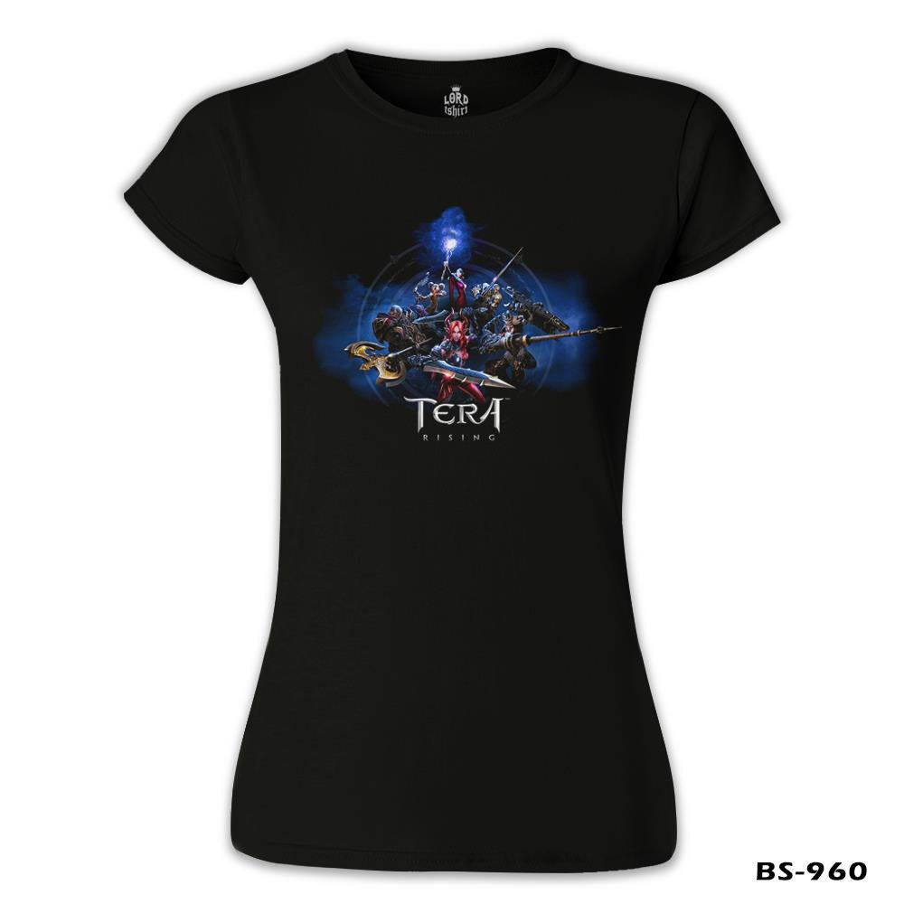 Tera Rising Siyah Kadın Tshirt