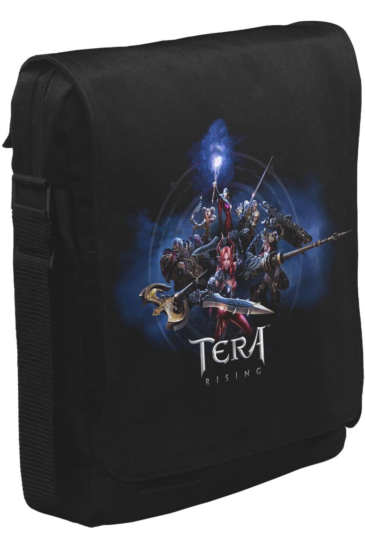 Tera Rising Unisex Siyah Postacı Çanta