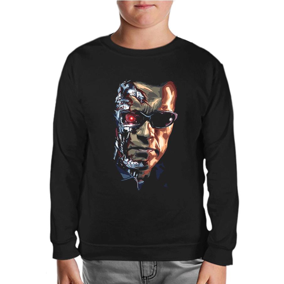Terminator Black Kids Sweatshirt