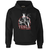 Tesla - God of Thunder Black Men's Zipperless Hoodie