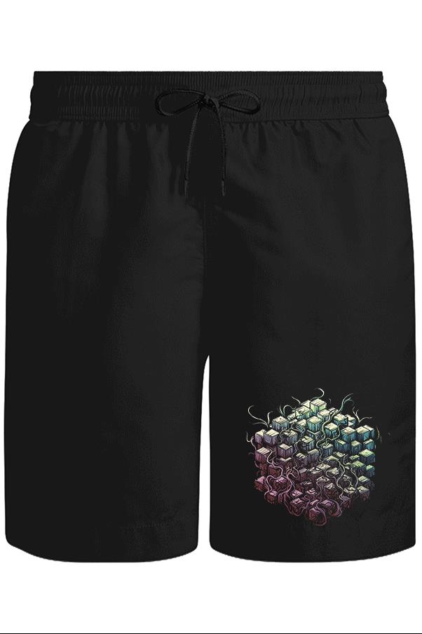 TesseracT - Errai Unisex Siyah Şort