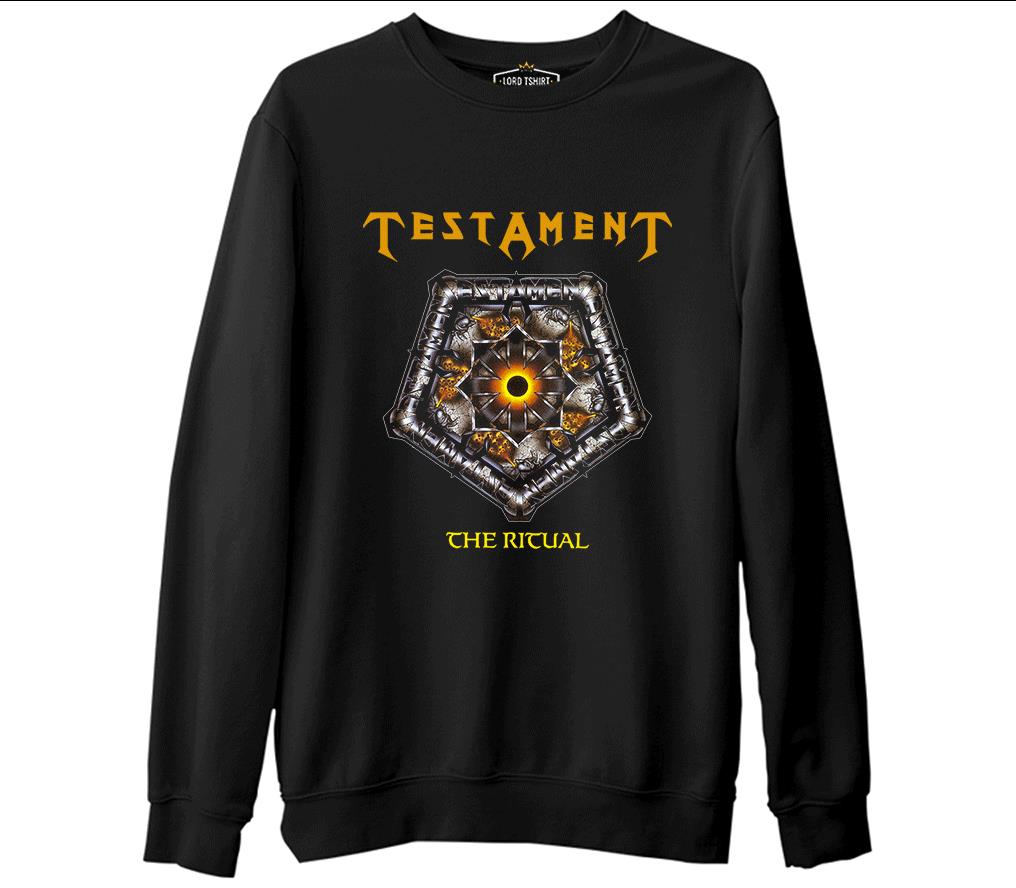 Testament - The Ritual Black Men's Thick Sweatshirt
