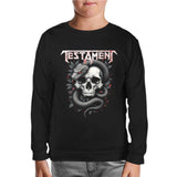 Testament - Yılan Siyah Çocuk Sweatshirt