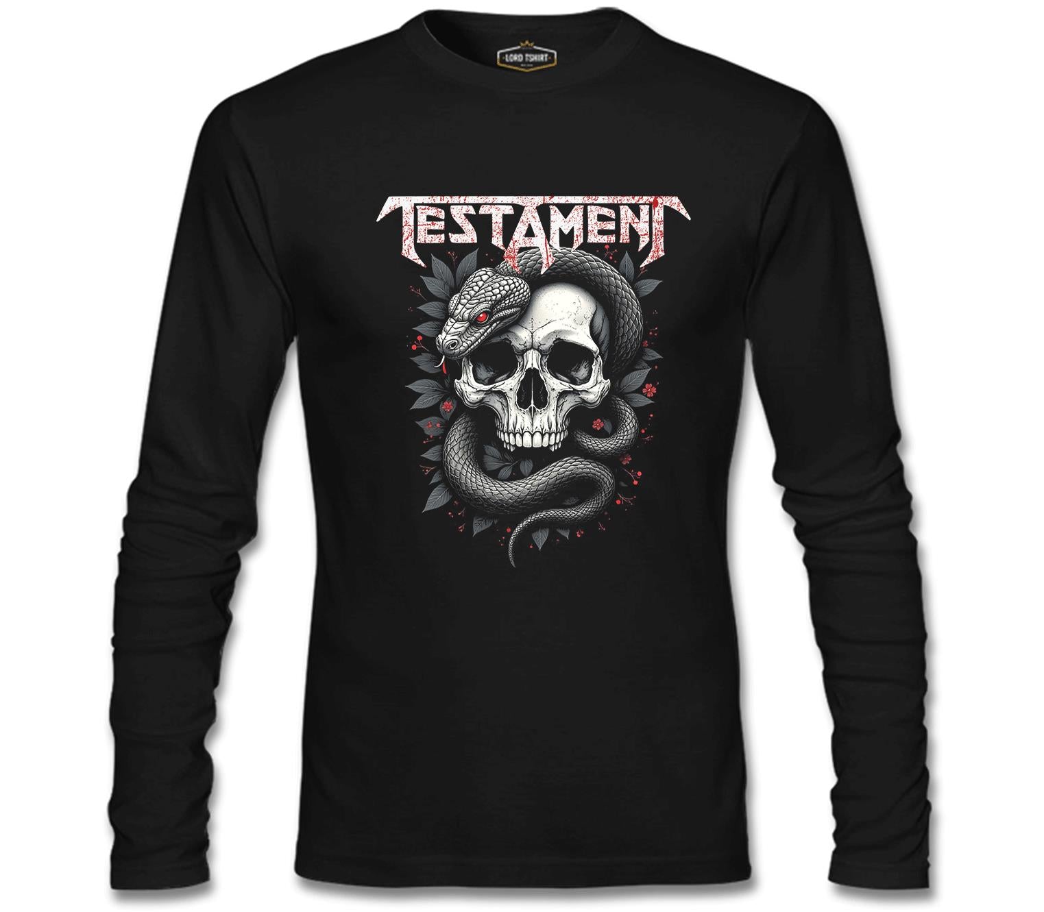 Testament - Snake Black Men's Sweatshirt 