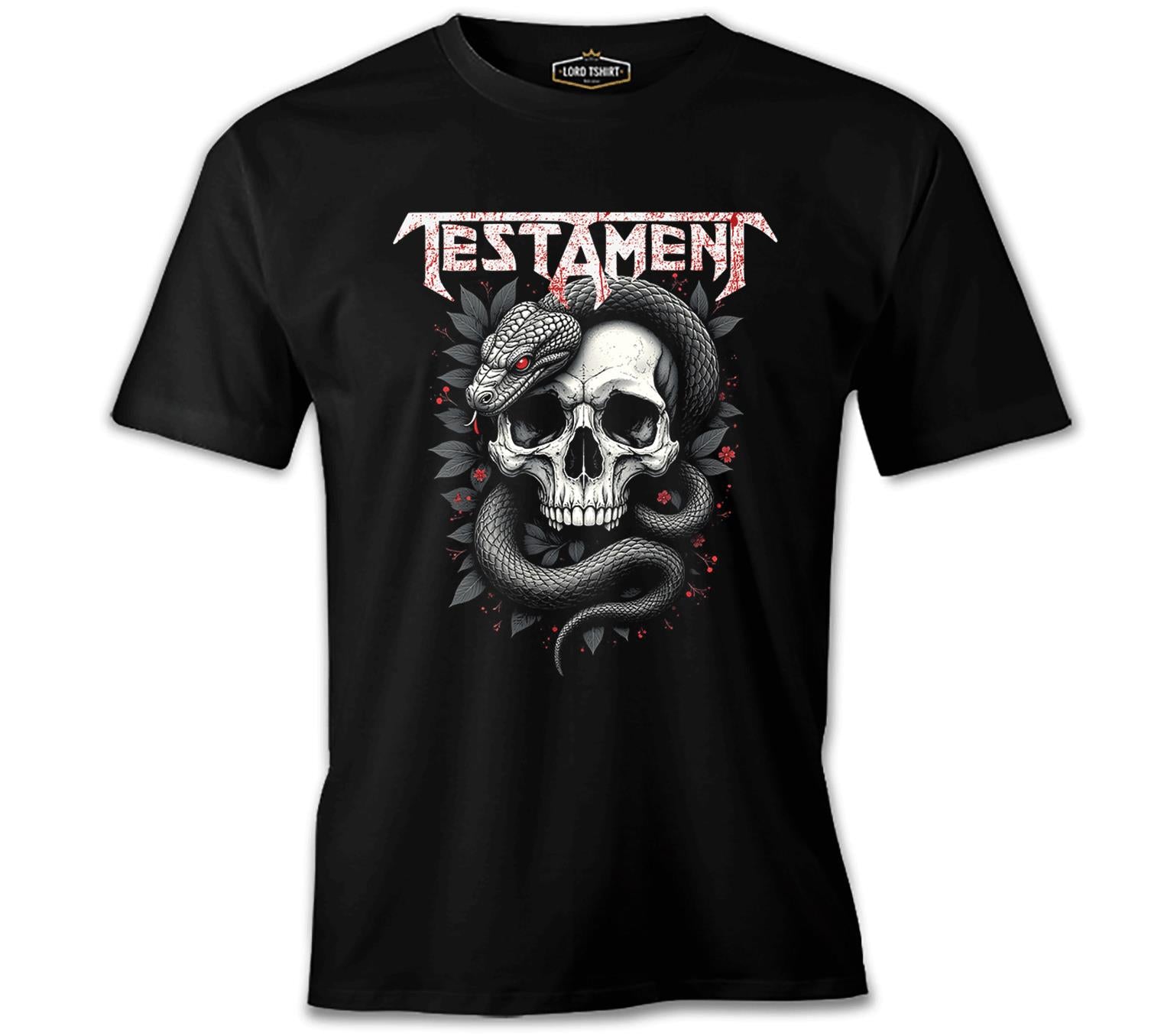 Testament - Snake Black Men's T-shirt 