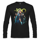 The 100 Siyah Erkek Sweatshirt