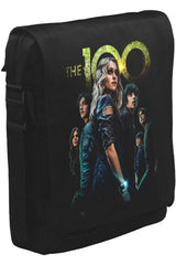 The 100 Unisex Siyah Postacı Çanta