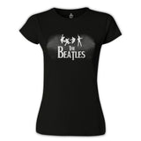The Beatles 2 Siyah Kadın Tshirt