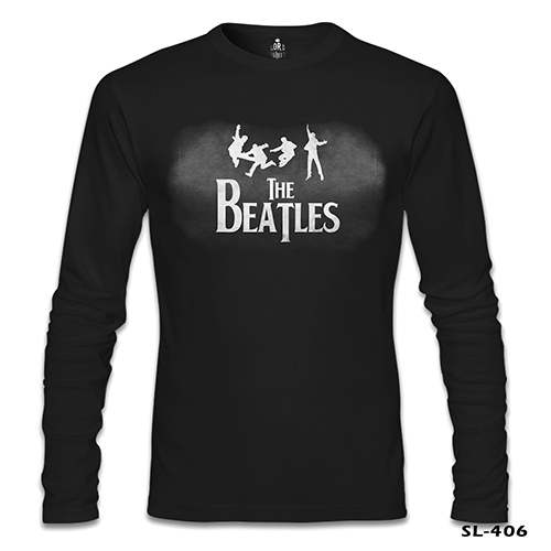 The Beatles 2 Black Men's Sweatshirt