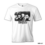 The Beatles Beyaz Erkek Tshirt