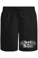 The Beatles II Unisex Siyah Şort
