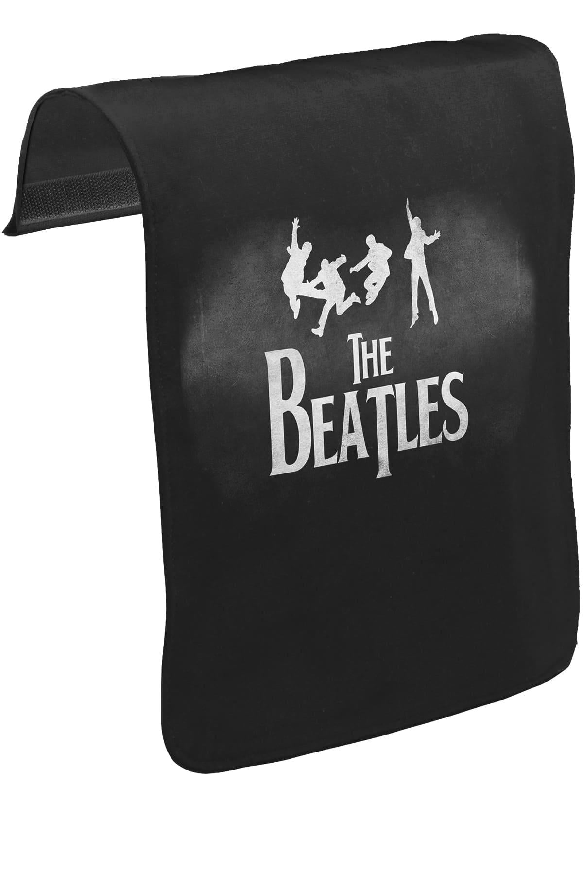 The Beatles II Unisex Siyah Tak-Çıkar Postacı Çanta Kapağı CK-406
