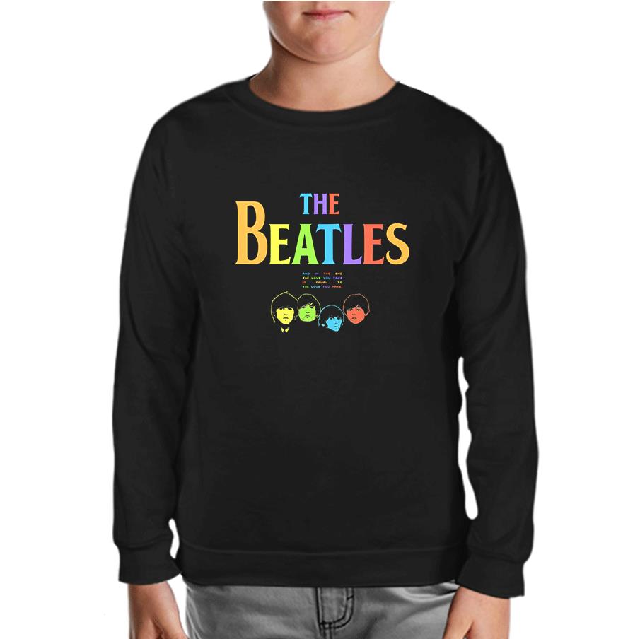 The Beatles Black Kids Sweatshirt