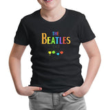 The Beatles Siyah Çocuk Tshirt