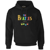 The Beatles Black Men's Zipperless Hoodie