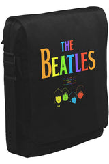 The Beatles Unisex Siyah Postacı Çanta