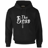 The Boss Black Men's Zipperless Hoodie