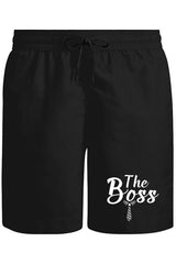 The Boss Unisex Siyah Şort