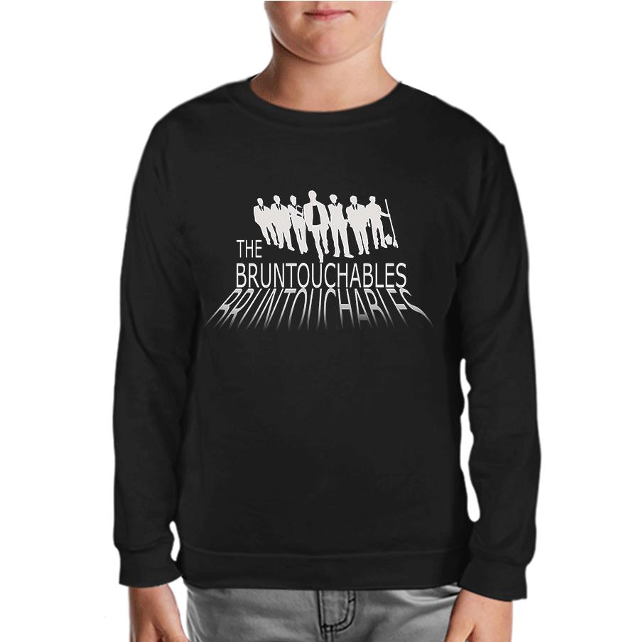 The Bruntouchables Black Kids Sweatshirt