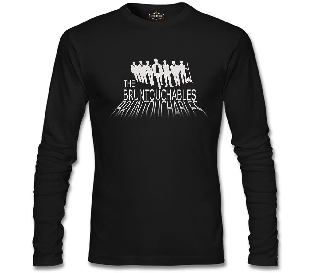 The Bruntouchables Siyah Erkek Sweatshirt