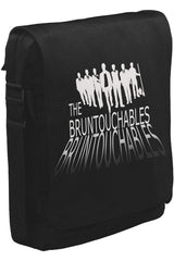The Bruntouchables Unisex Siyah Postacı Çanta