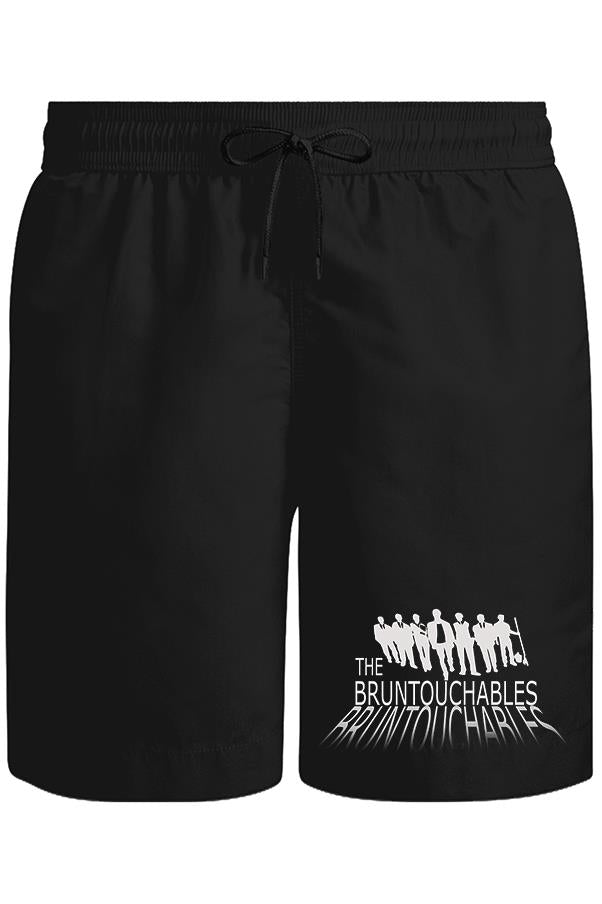The Bruntouchables Unisex Siyah Şort