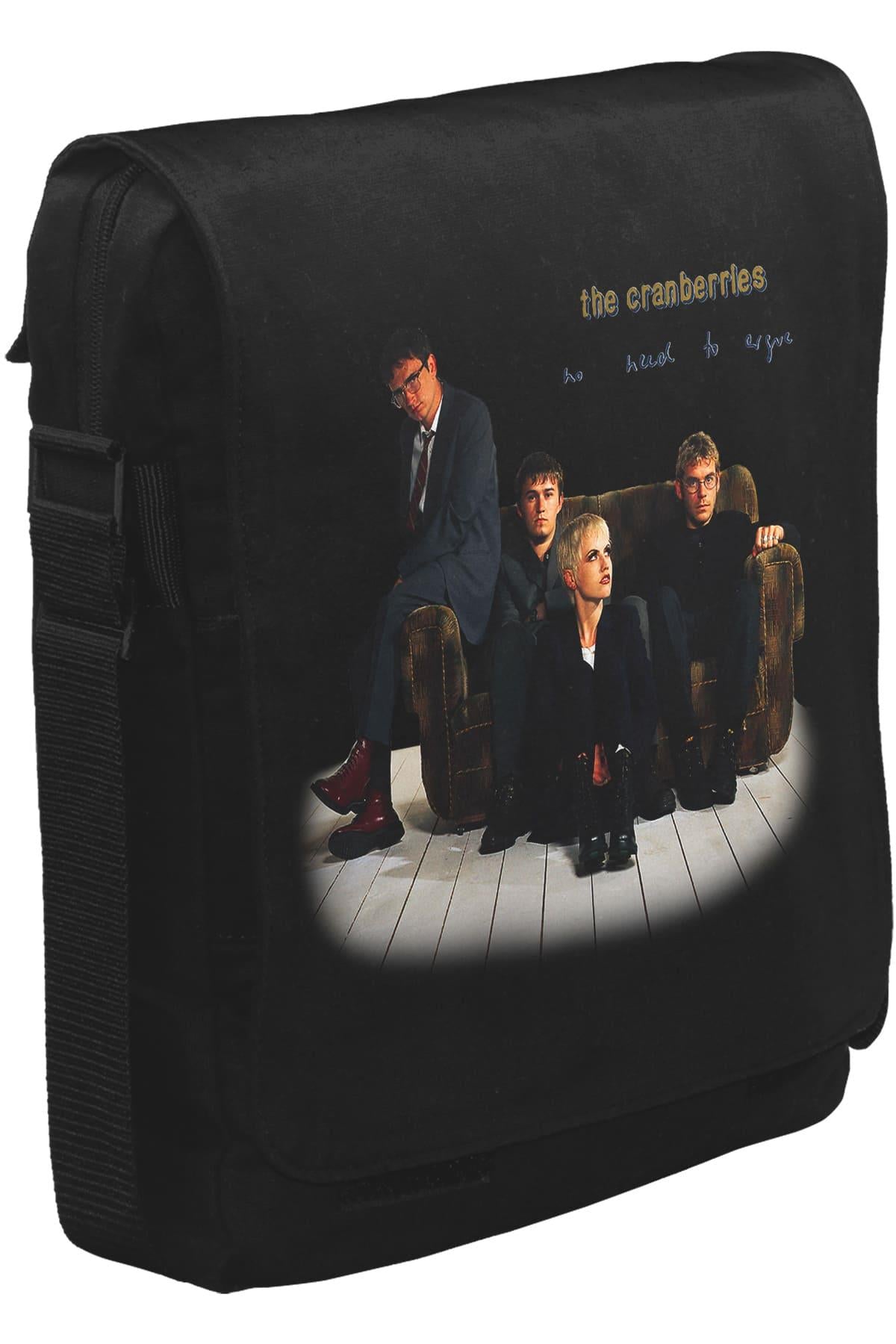The Cranberries Unisex Siyah Postacı Çanta