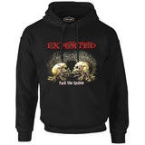 The Exploited Black Men's Zipperless Hoodie
