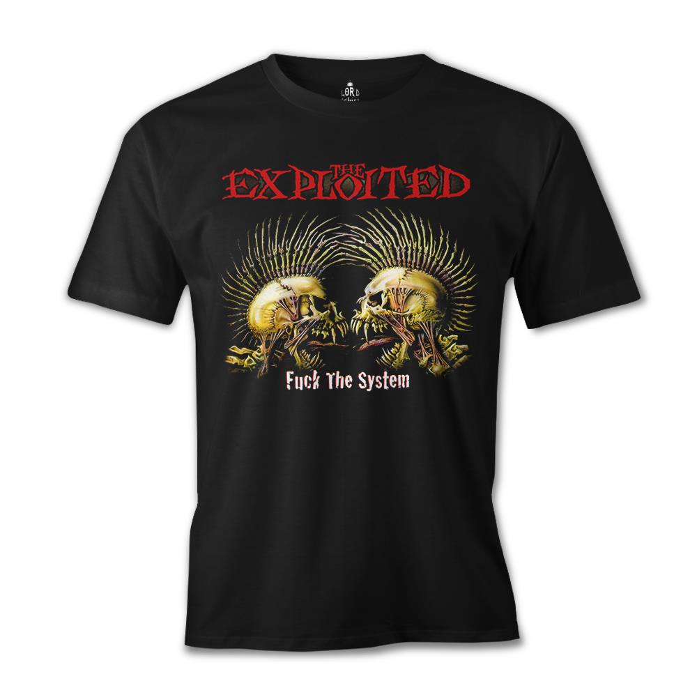 The Exploited Siyah Erkek Tshirt