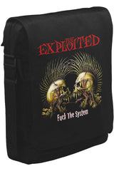 The Exploited Unisex Siyah Postacı Çanta