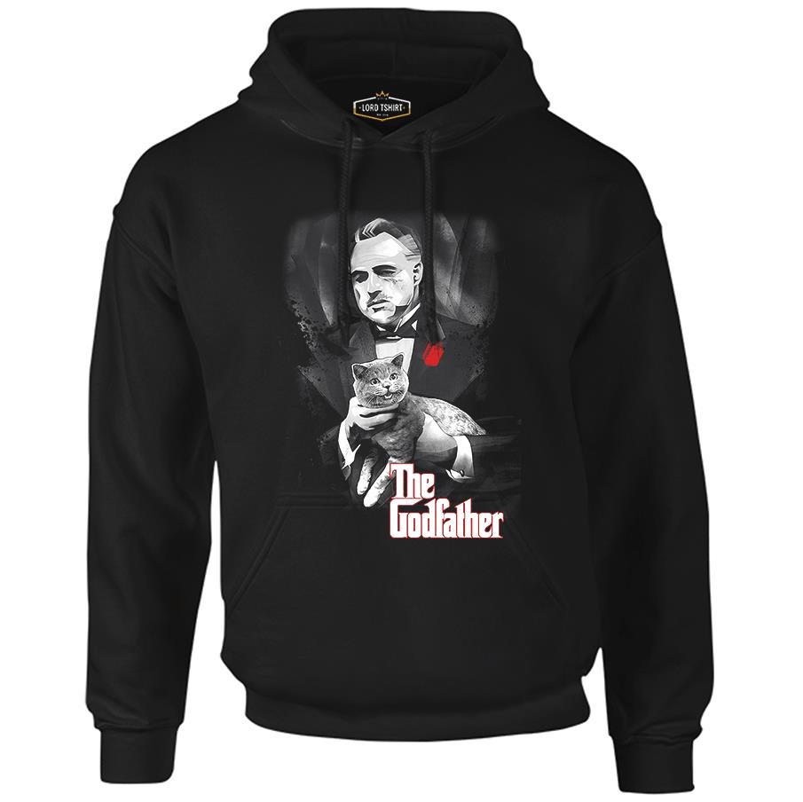 The Godfather Black Men's Zipperless Hoodie