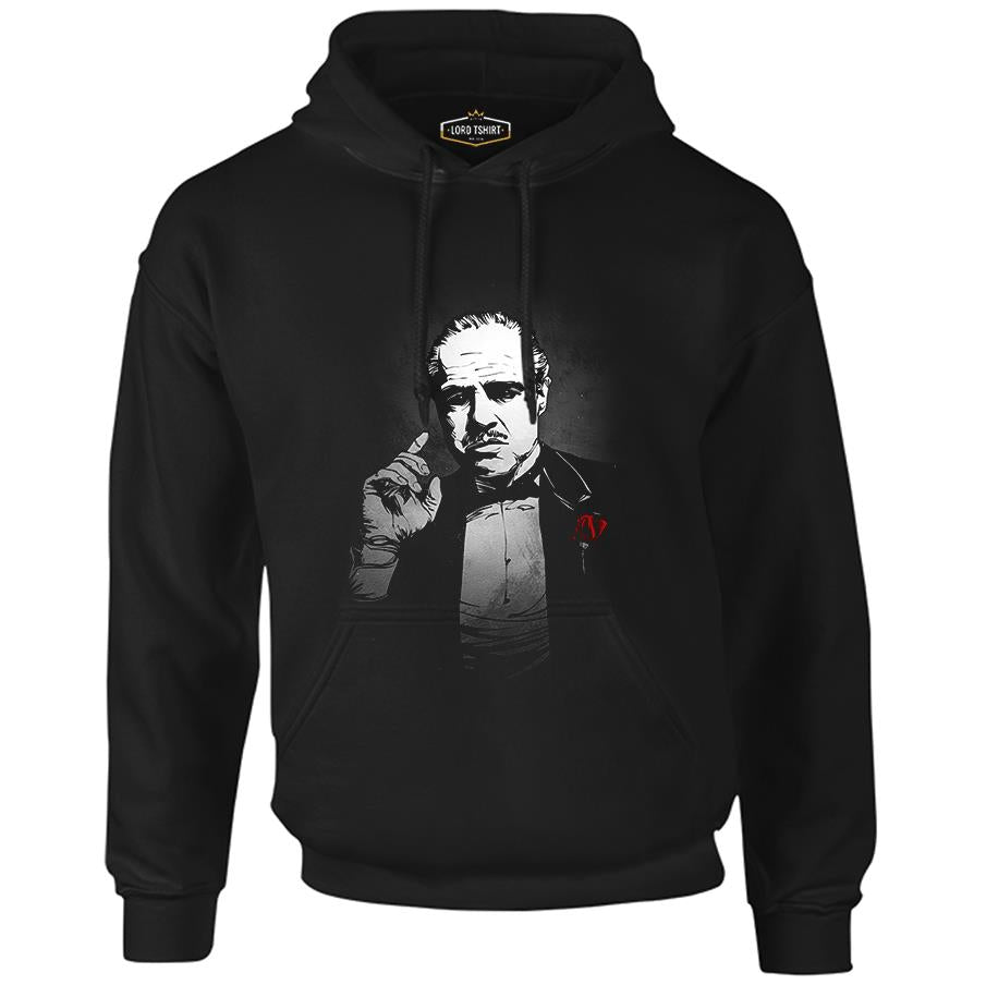 The Godfather - The Rule Black Men's Zipperless Hoodie