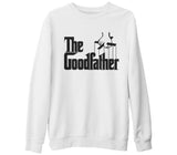 The Goodfather White Thick Sweatshirt