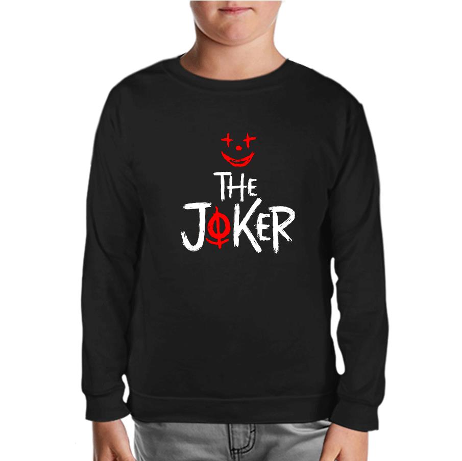 The Joker - Look Black Kids Sweatshirt