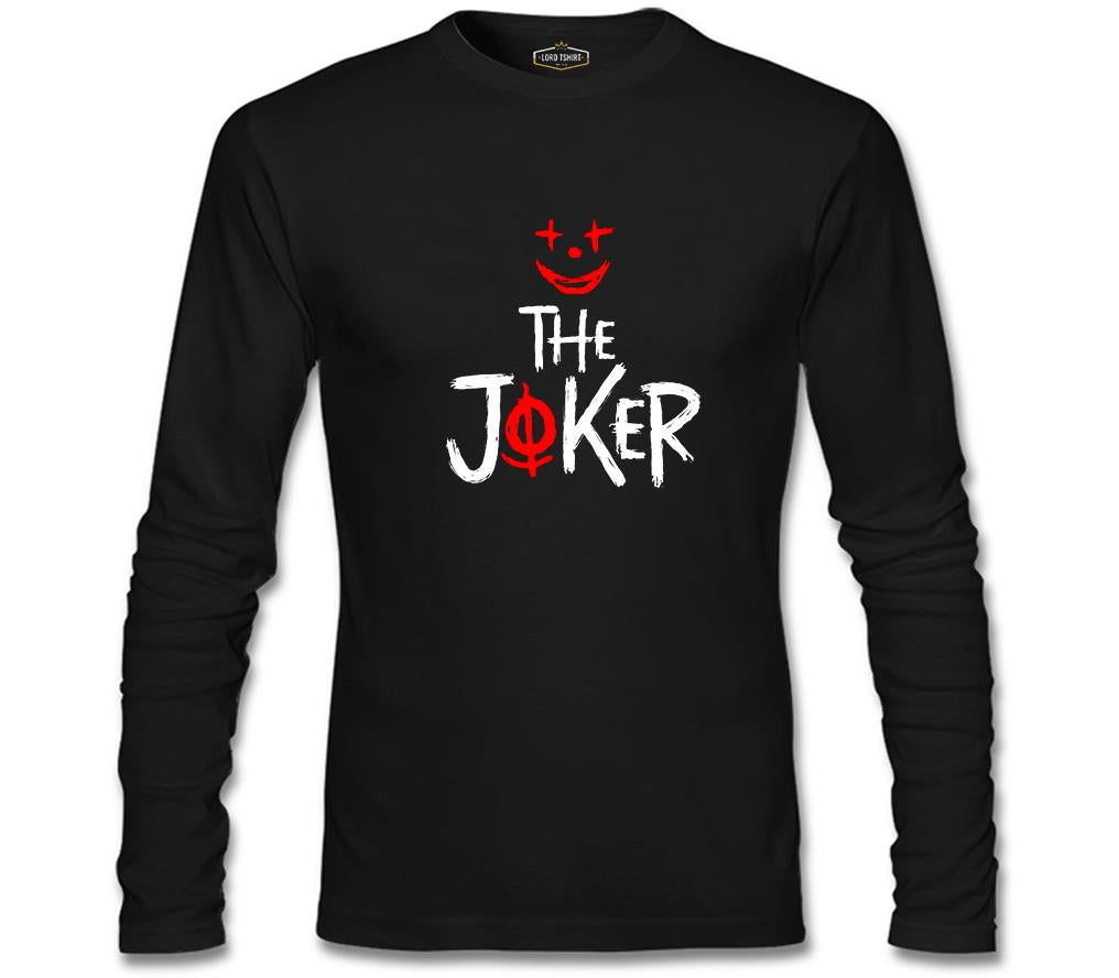 The Joker - Look Siyah Erkek Sweatshirt