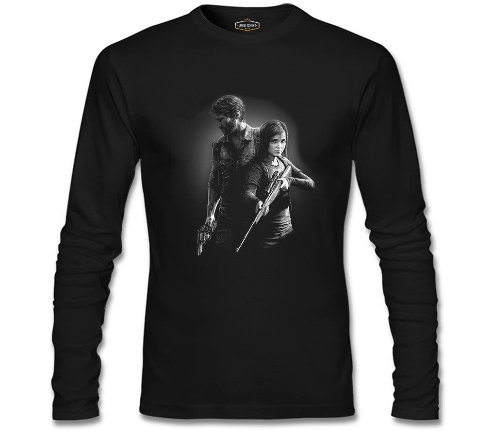 The Last of Us - Remastered Siyah Erkek Sweatshirt