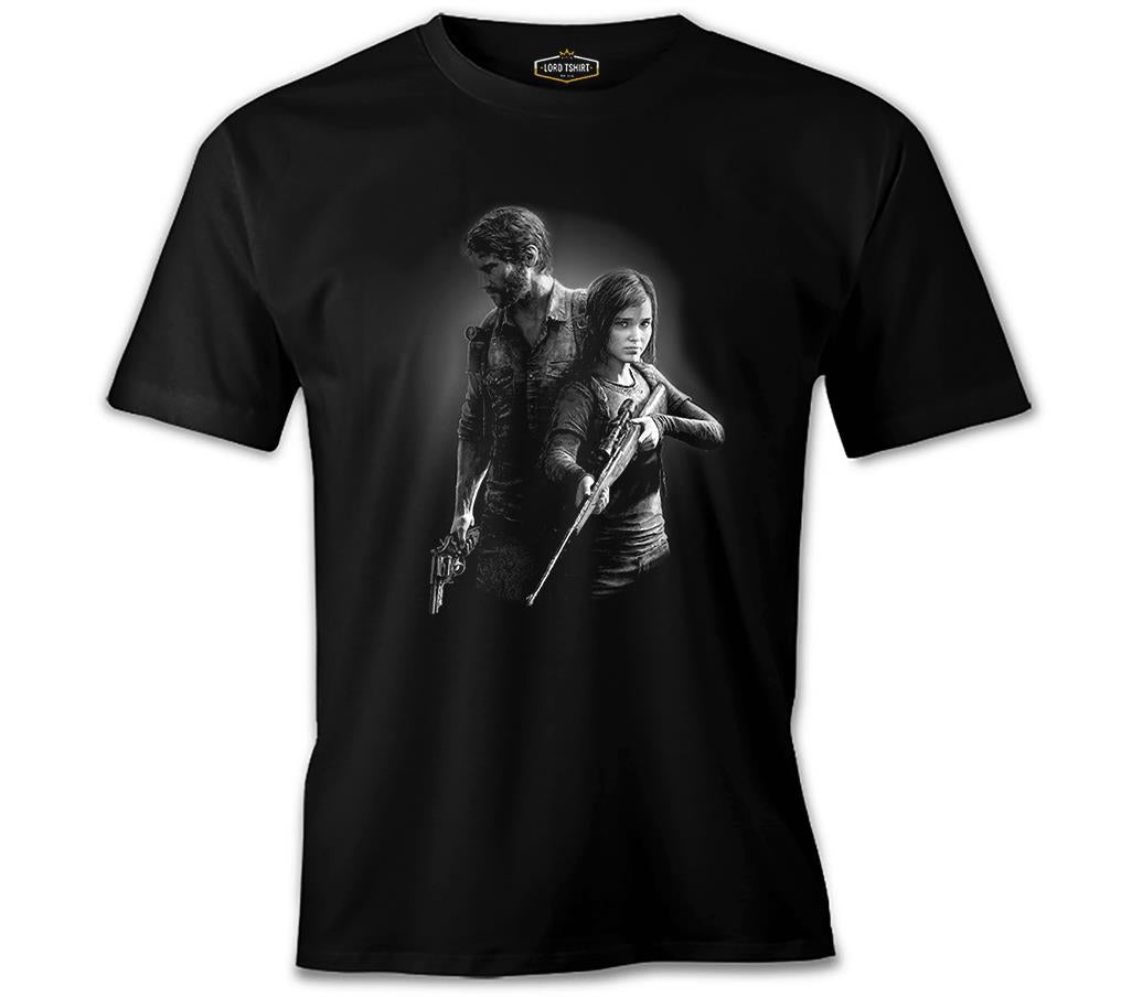 The Last of Us - Remastered Siyah Erkek Tshirt