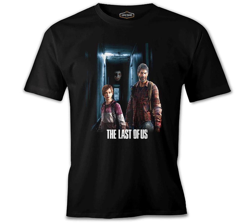 The Last of Us Siyah Erkek Tshirt
