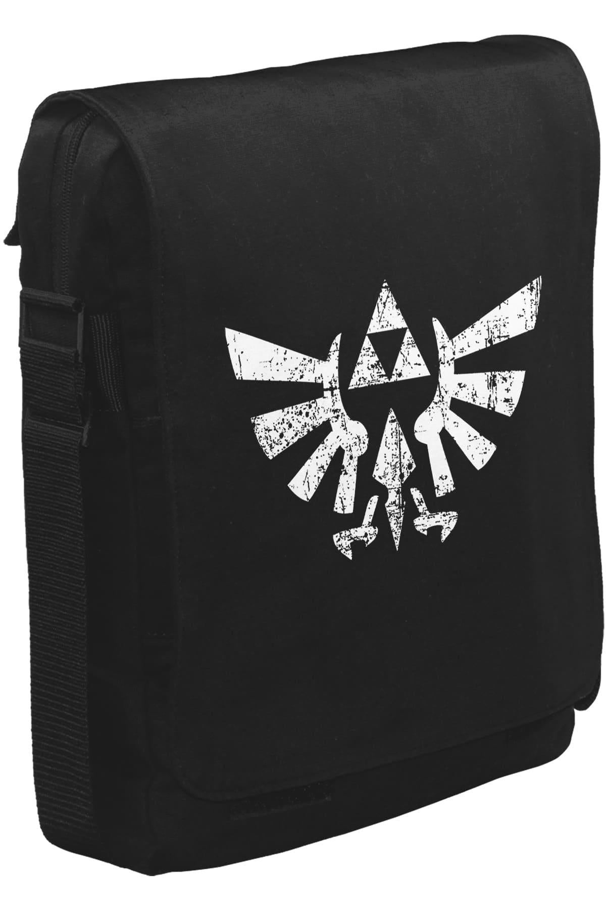 The Legend of Zelda Unisex Siyah Postacı Çanta