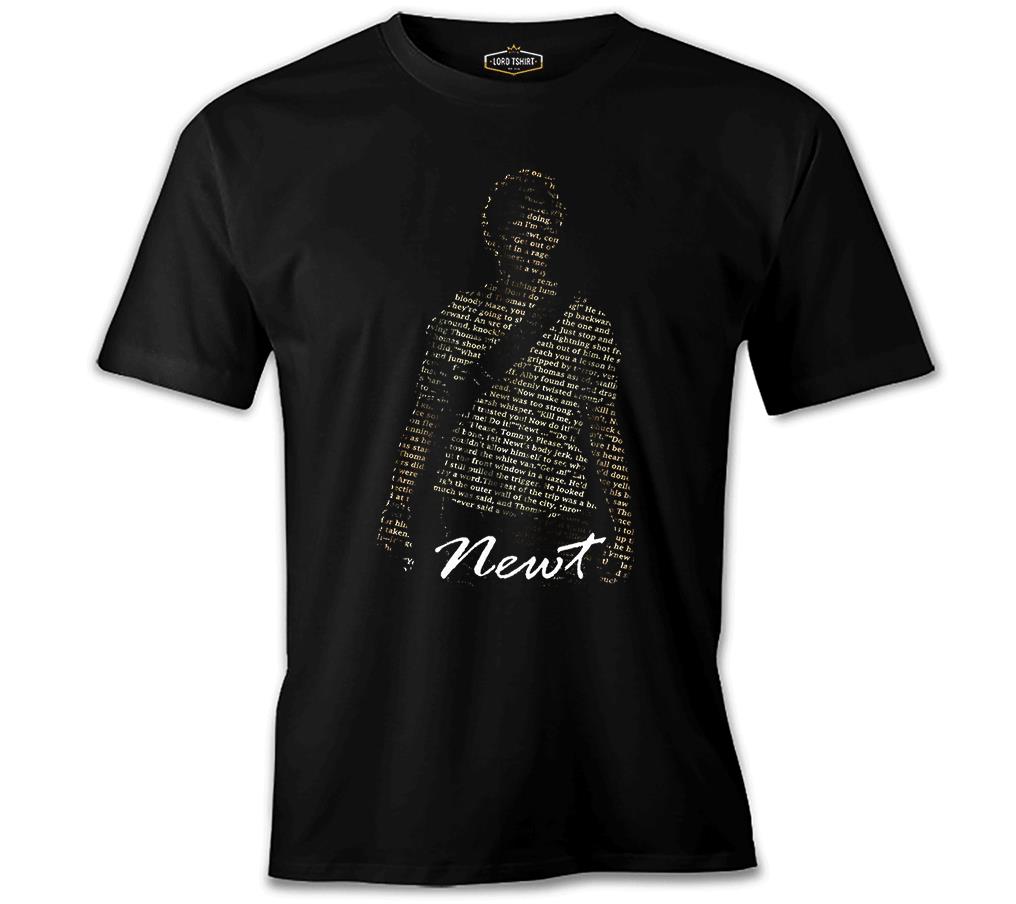 The Maze Runner - Newt Siyah Erkek Tshirt