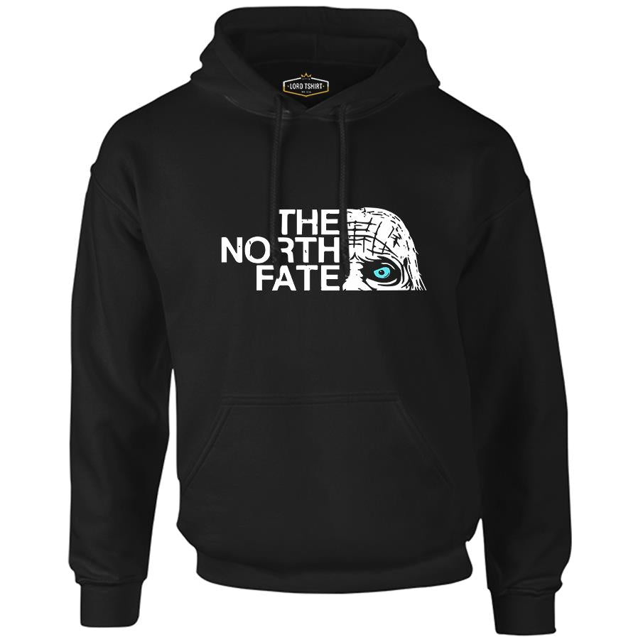 The North Fate Black Men's Zipperless Hoodie