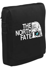 The North Fate Unisex Siyah Postacı Çanta