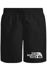 The North Fate Unisex Siyah Şort